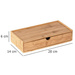 Organizator de baie TERRA pentru obiecte mici, bambus, WENKO