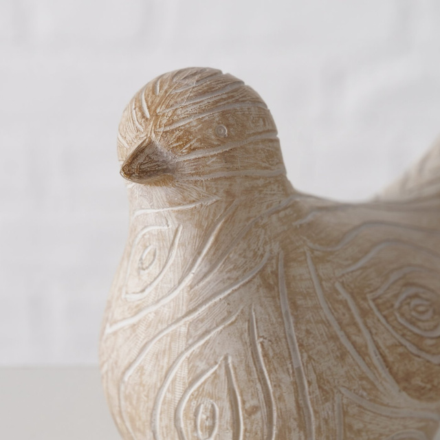 Figurine păsări din poliresin KARIMO, set 2 buc.