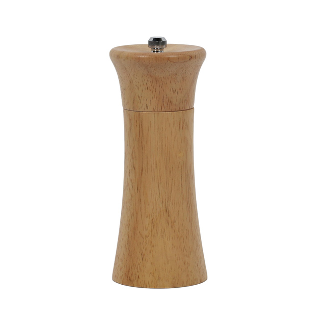 Rasnita manuala de piper din lemn de cauciuc, Ø 5,8 x 14 cm, KESPER