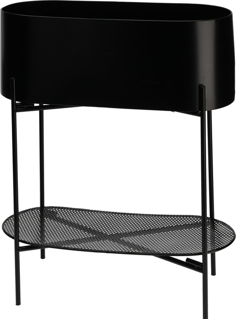 Suport metalic pentru plante FLORE, pe picioare, 2 buc