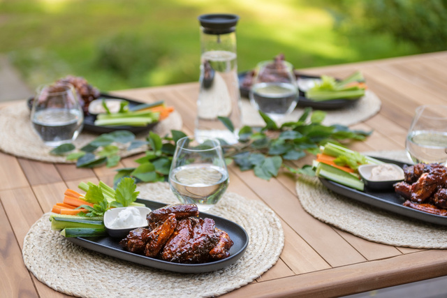 Farfurii ovale cu marginea superioara, 32,5 cm, ROBUSTE