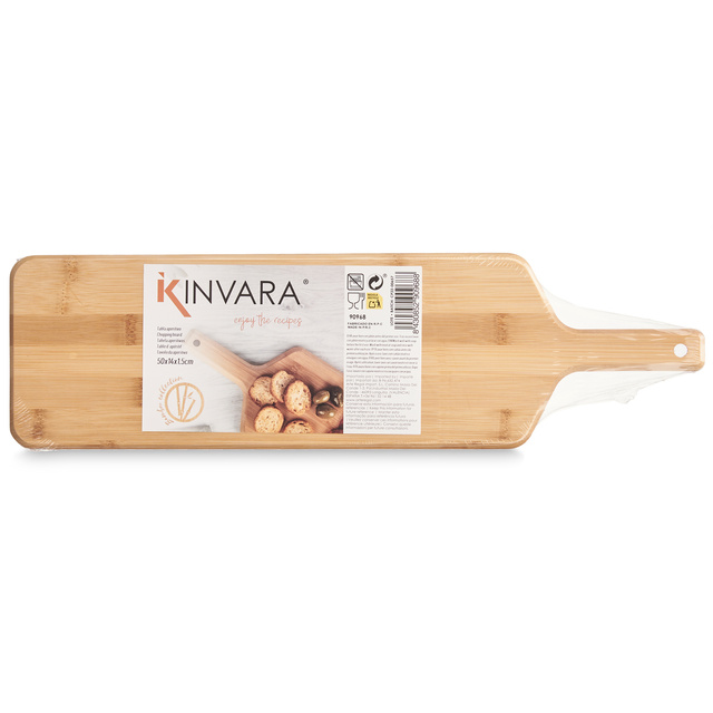 Suport din bambus pentru capsule Nespresso BERI, 11 x 11 x 34 cm