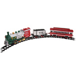 Tren de Crăciun, cu sunet și iluminare