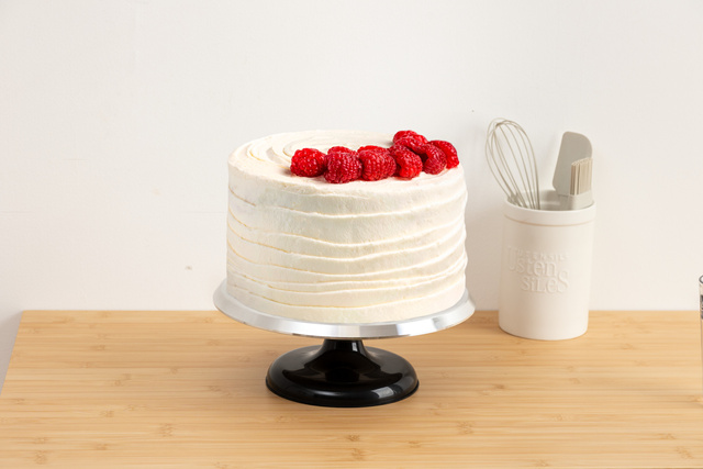 Placă metalică profesională pentru tencuirea tortului EASY, Ø 31 cm