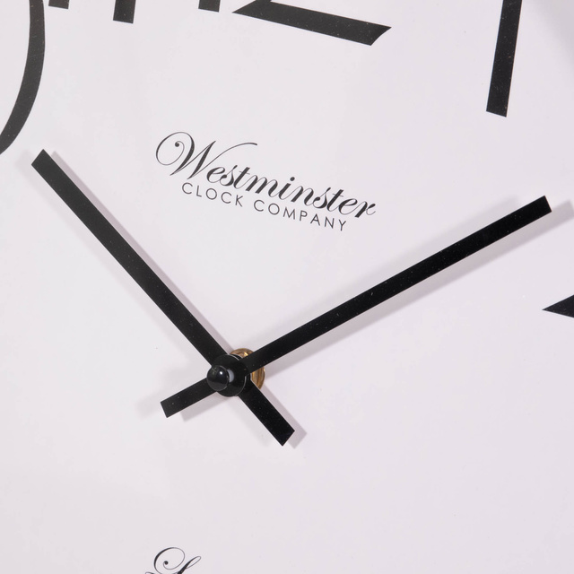 Ceas de perete cu cifre mari, Ø 40 cm