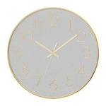 Ceas de perete pentru dormitor, camera copiilor cu mecanism silentios, Ø 30 cm