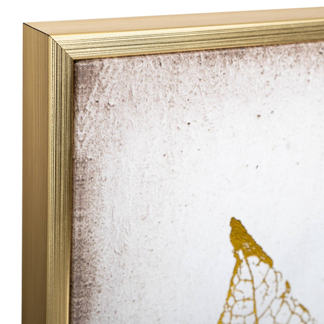 Tablou, 58 x 58 cm, pene aurii