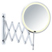 Oglindă cosmetică telescopică BARONA cu iluminare, WENKO
