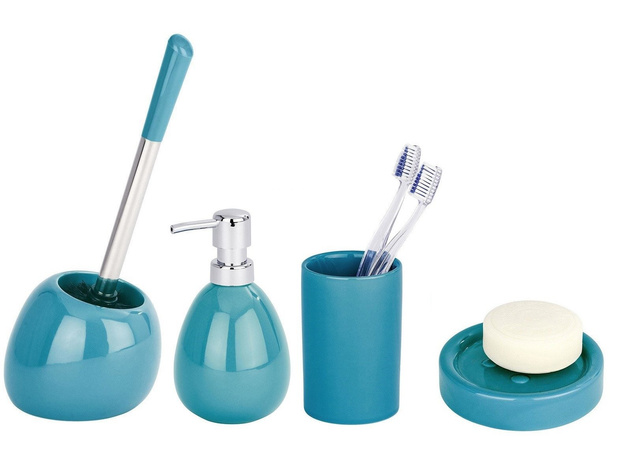 Perie WC cu suport POLARIS PETROL, WENKO