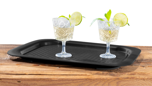 Tava de servire antiderapanta, 45 x 33 cm, WENKO