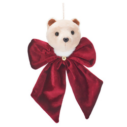 Fundă din catifea cu animal, 20 x 30 cm, model 3