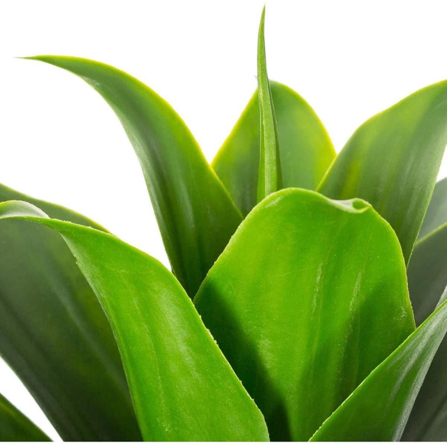 Floare artificiala in ghiveci, ALOE VERA, 34 cm