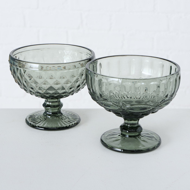 Cupa pentru desert si inghetata, 12 cm, verde