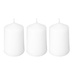 Lumanare cilindru, 3 bucati, Ø 5 x 7,5 cm