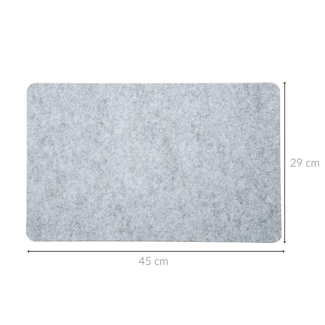 Individual, pâslă sintetică, 45 x 29 cm, Kesper