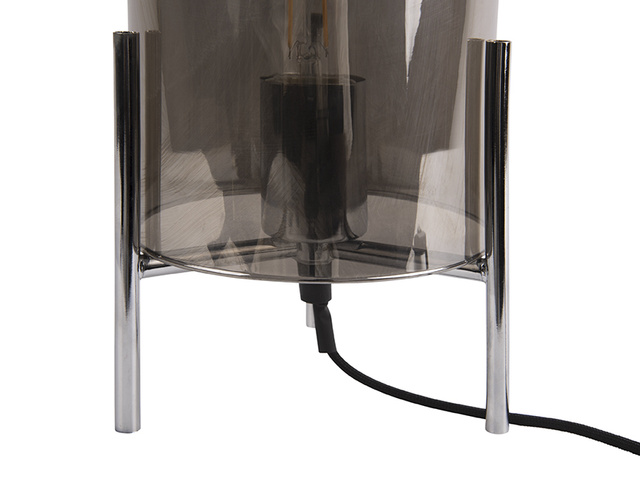 Lampă de birou cu abajur din sticlă BELL, Ø 16 cm