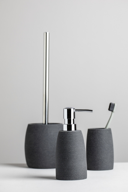 Dispenser sapun lichid GOA GREY, Gri, 210 ml, Wenko