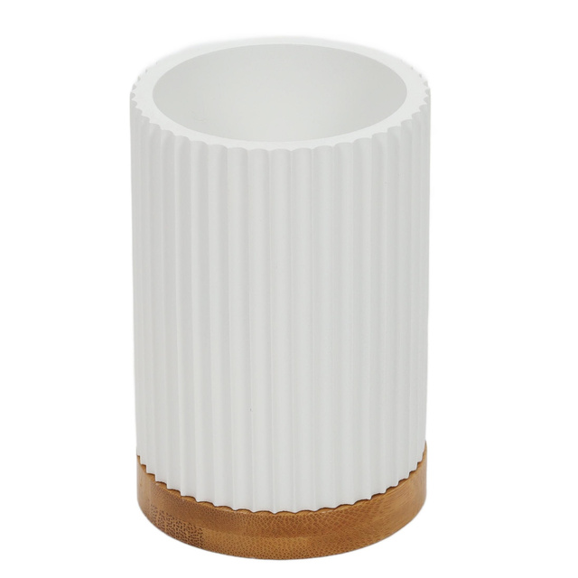 Suport periuță de dinți NATUREO, alb