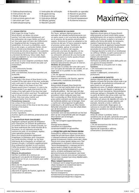 Preparat pentru întinderea încălțămintei SHOE STRETCH