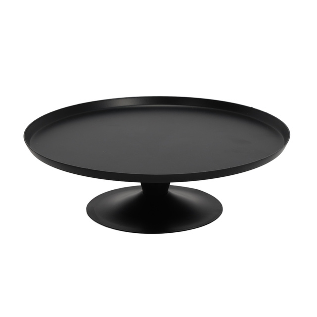 Platou pentru tort TORI, metalic, Ø 24 cm