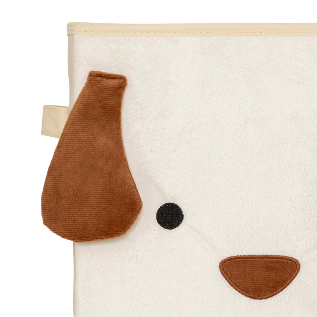 Containere textile ANIMAL, motiv pentru copii, 29 x 29 x 29 cm, cățel.