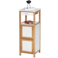 Bibliotecă pe două niveluri cu sertar FINJA, Wenko