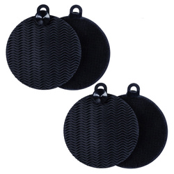 Set 4 lavete de spalat vase din silicon