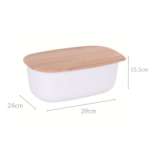 Cutie pentru paine, capac detasabil