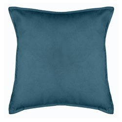 Perna decorativa, 45 x 45 cm, albastra