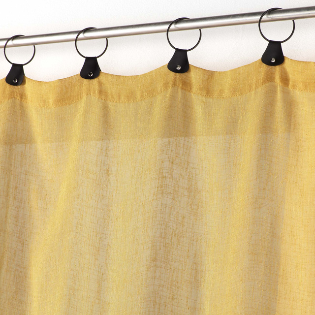 Perdea din plasă LINKA cu ochiuri metalice, 140 x 240 cm