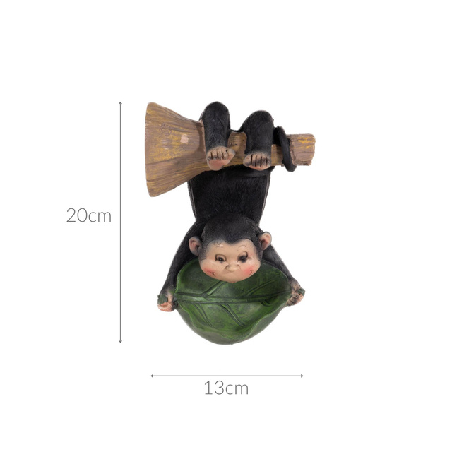 Suport de apa pentru păsări în formă de maimuta