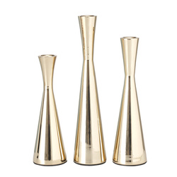 Set 3 suporturi pentru lumanare Con