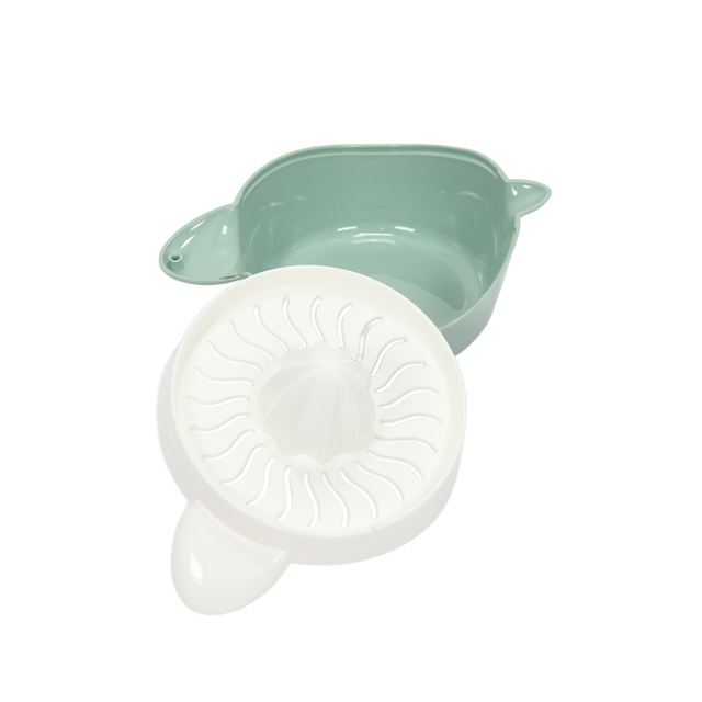 Storcator de citrice cu recipient cu duza, 17 x 12,5 x 10,5 cm