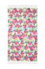 Pătură de plajă cu flori, DOLCEVITA, 90 x 180 cm