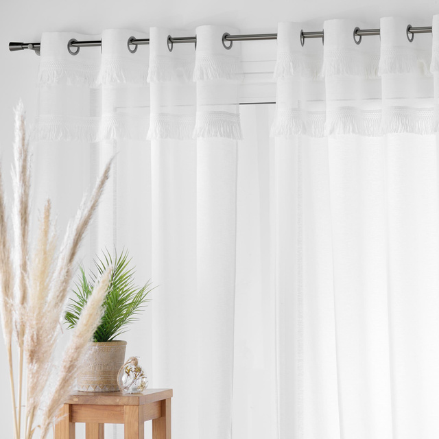 Perdeaua fereastra cu franjuri, 140 x 240 cm, FRANGINA