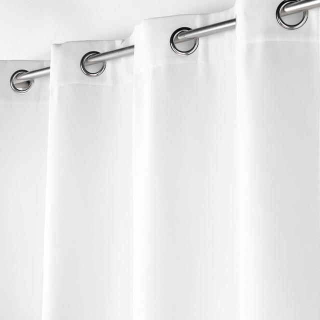 Perdea termică cu inele, strat dublu din microfibră, 135 x 260 cm