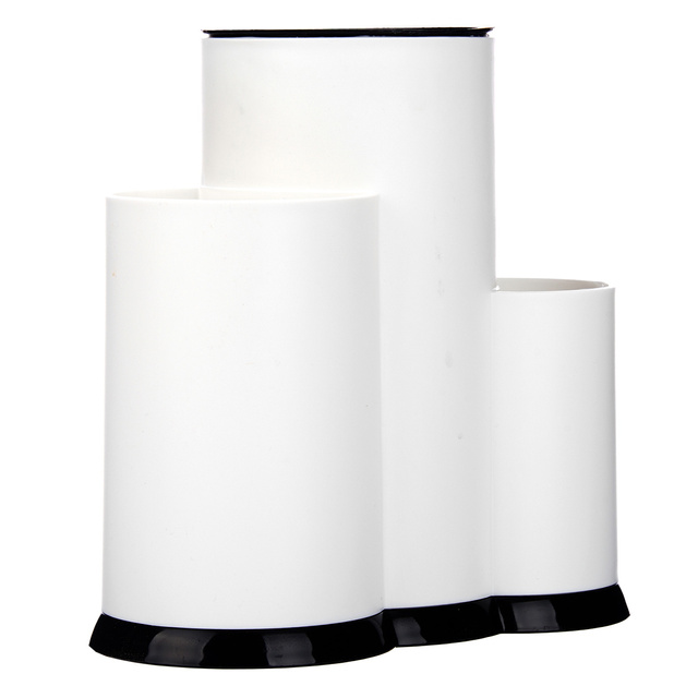 Suport pentru cutite, plastic, 12,5 x 23 x 22 cm