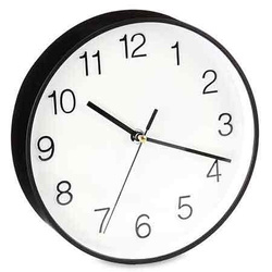 Ceas rotund de perete, mecanism silentios, Ø 20 cm