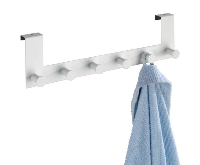 Cuier pentru ușa CELANO, culoare albă, Wenko