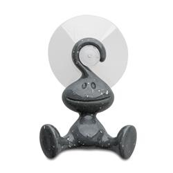 Cârlig pentru prosoape cu ventuză MORITZ, KOZIOL, gri cenușiu reciclat