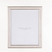 Ramă foto, imitație de lemn alb, 24 x 29 cm