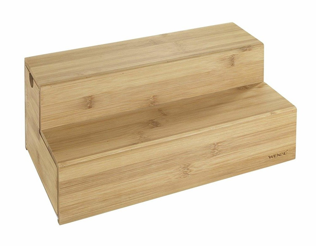 Organizator din bambus pentru cafea și ceai, 33x17,5x15 cm, WENKO
