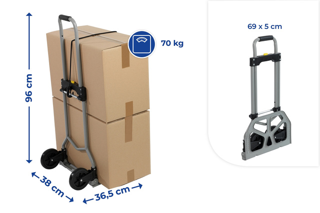 Carucior de transport pliabil