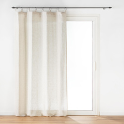 Perdea cu efect de in, PAULINE, 140 x 240 cm