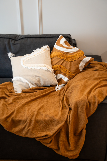 Pătură moale din lână WOOLY, 125 x 150 cm