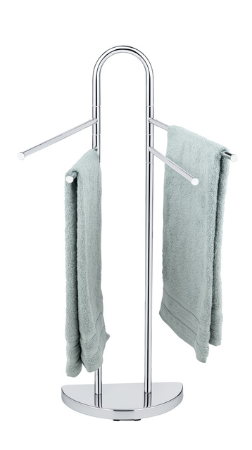 Suport pentru prosoape de baie - cu 4 brațe, cromat, WENKO