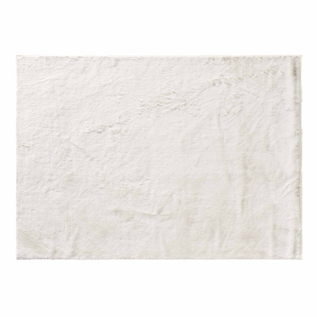 Covor moale din blană artificială, bej, FELINE