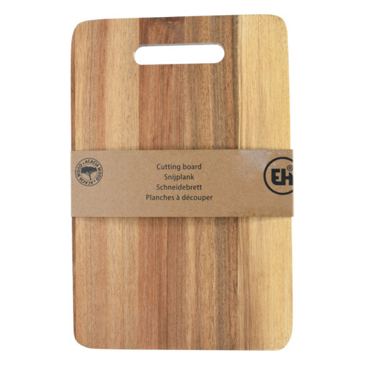 Tăviță de tăiat din lemn WOOD, 30 x 20 x 1 cm