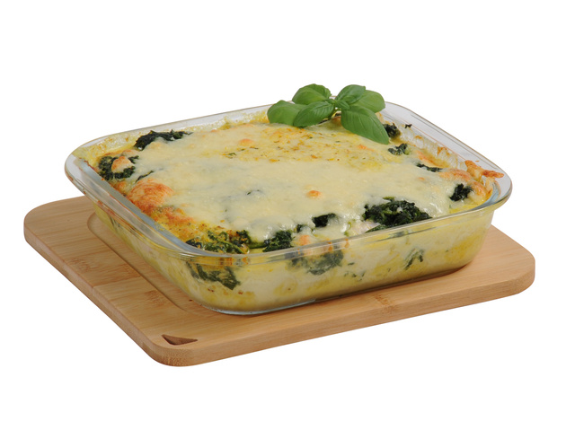 Tavă de cuptor cu capac din bambus, Kesper