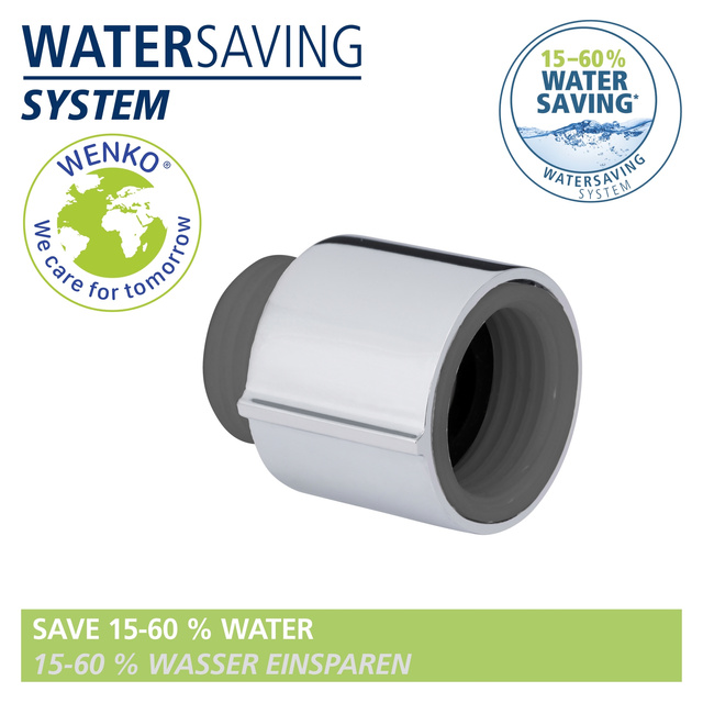 Set de dus cu reglarea jetului, Young Eco, WENKO